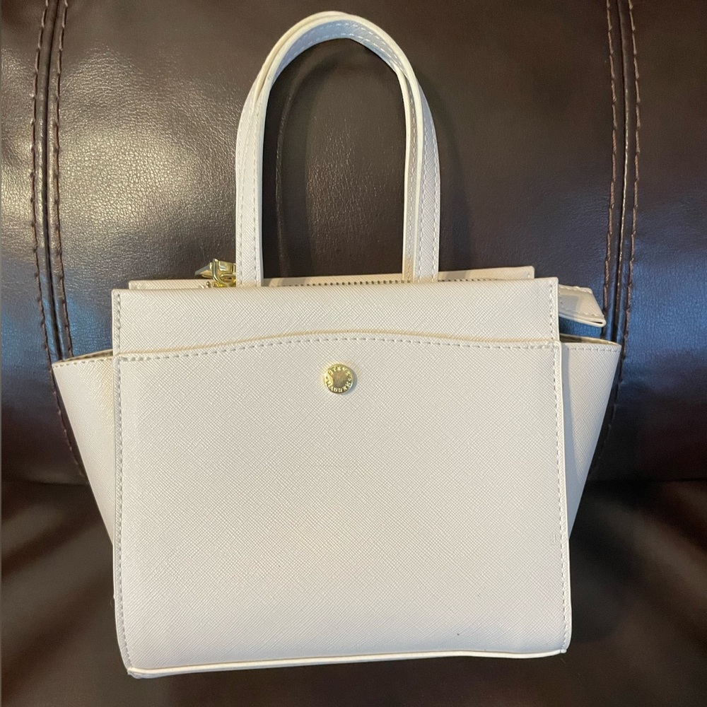 steve madden cream mini bag